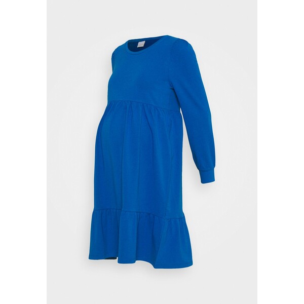 MAMALICIOUS MLCARLY DRESS Sukienka z dżerseju classic blue M6429F0VD