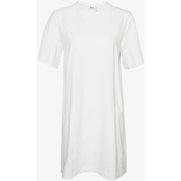 Weekday TRISH DRESS Sukienka z dżerseju white WEB21C04Y