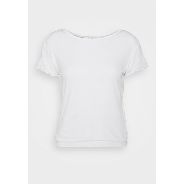 American Vintage MASSACHUSETTS T-shirt basic blanc AM221D0AQ
