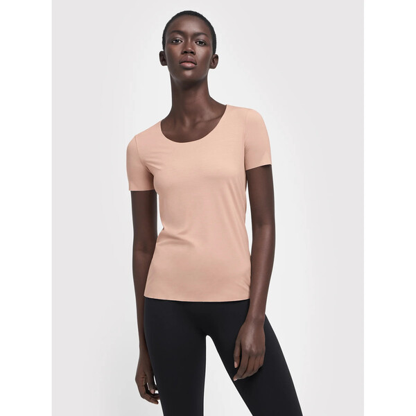 Wolford T-Shirt Aurora Pue 52764 Różowy Slim Fit