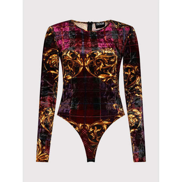 Versace Jeans Couture Body 71HAM221 Bordowy