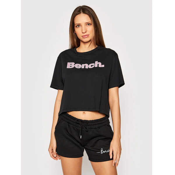 Bench T-Shirt Kay 117362 Czarny Regular Fit