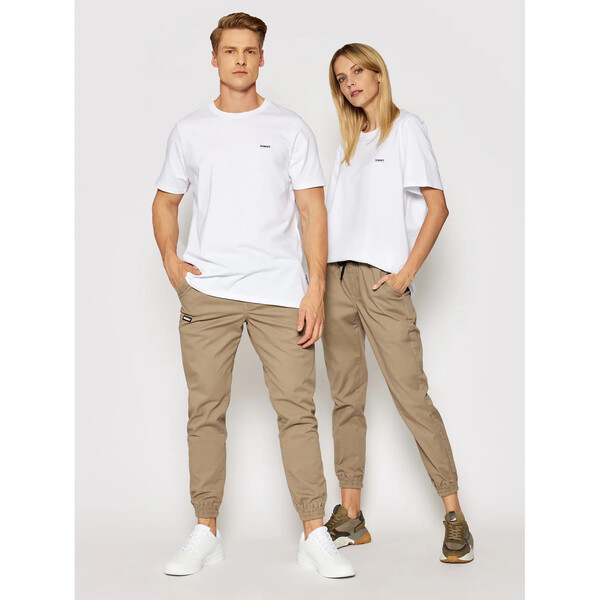 Diamante Wear Joggery Unisex Classic 5493 Beżowy Regular Fit