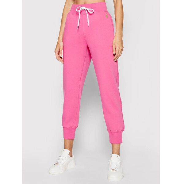 Polo Ralph Lauren Spodnie dresowe Akl 211780215015 Różowy Regular Fit