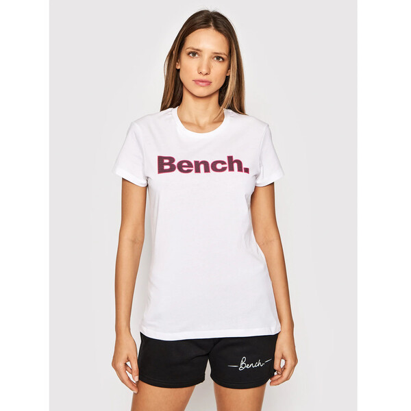 Bench T-Shirt Leora 117360 Biały Regular Fit