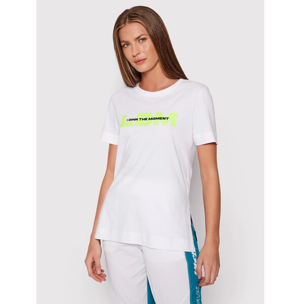 LaBellaMafia T-Shirt 21894 Biały Regular Fit