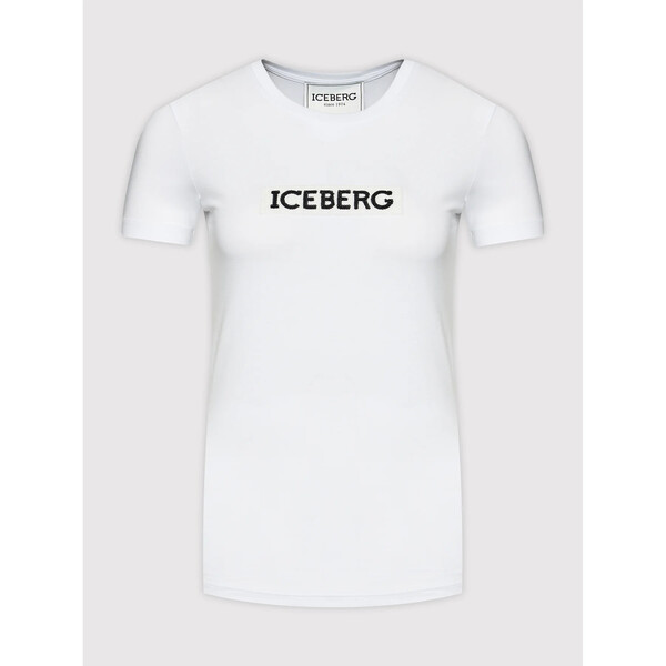Iceberg T-Shirt 21II2P0F0716309 Biały Regular Fit