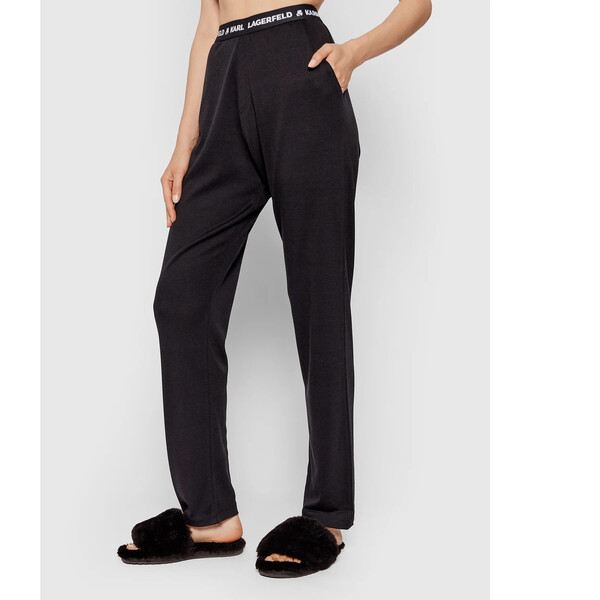 KARL LAGERFELD Spodnie piżamowe 215M2182 Czarny