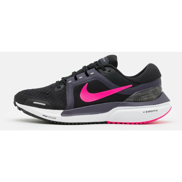 Nike Performance AIR ZOOM VOMERO Obuwie do biegania treningowe black/hyper pink/cave purple/light smoke grey/white/lilac N1241A11C-Q11