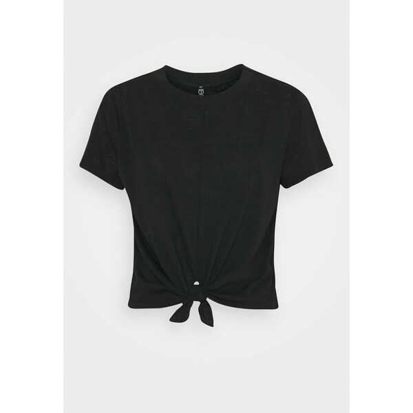 Cotton On Body LIFESTYLE TIE UP T-shirt basic black C1R41D03D