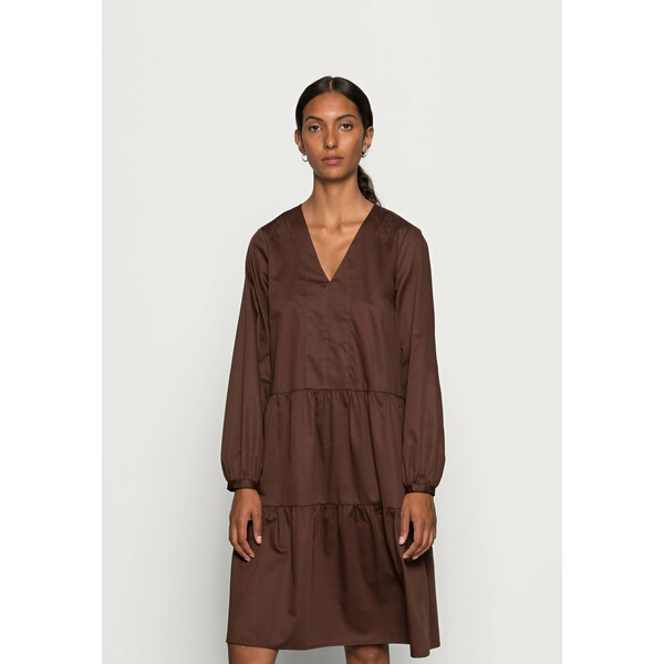 InWear VEX V-DRESS Sukienka letnia coffee brown IN321C0CG