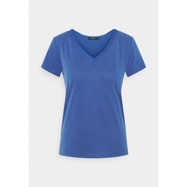 Soaked in Luxury COLUMBINE V-NECK T-shirt basic dazzling blue SO921D02T