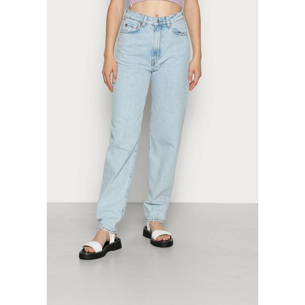 Weekday LASH Jeansy Relaxed Fit bleached blue WEB21N02I
