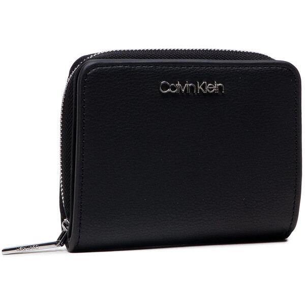 Calvin Klein Mały Portfel Damski Z/A Wallet W/Flap Md K60K607432 Czarny