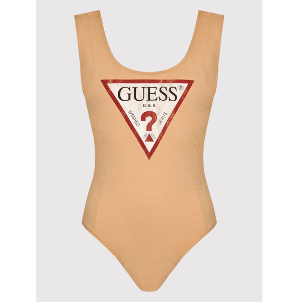 Guess Body Scoop Classic W81I08 R49A2 Beżowy Slim Fit