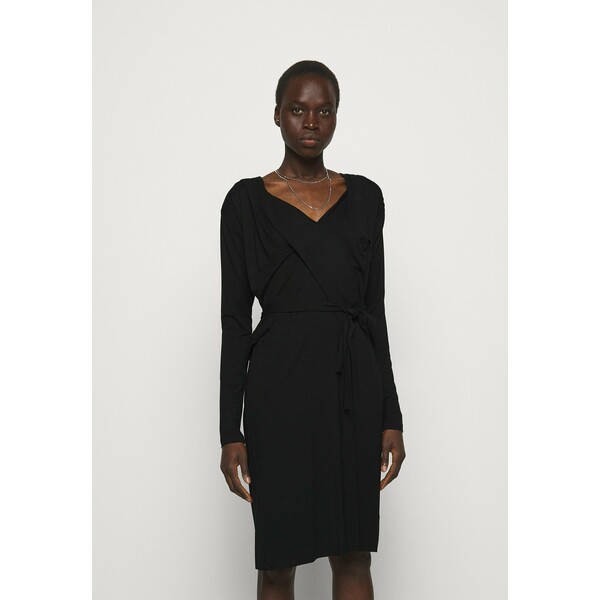 Vivienne Westwood PANEGA DRESS Sukienka z dżerseju black VW921C00P