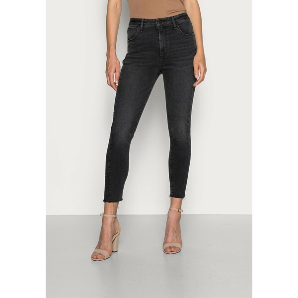 Abercrombie & Fitch Jeansy Skinny Fit black A0F21N03K