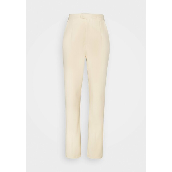 Missguided Tall TALL BASIC CIGARETTE TROUSER Spodnie materiałowe cream MIG21A06Y