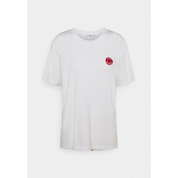 CLOSED WOMEN´S T-shirt z nadrukiem white CL321D031
