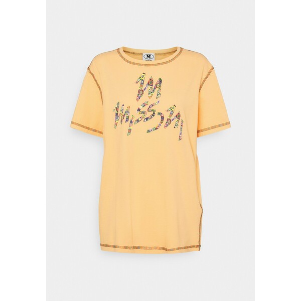 M Missoni MANICA CORTA T-shirt z nadrukiem orange MM321D010