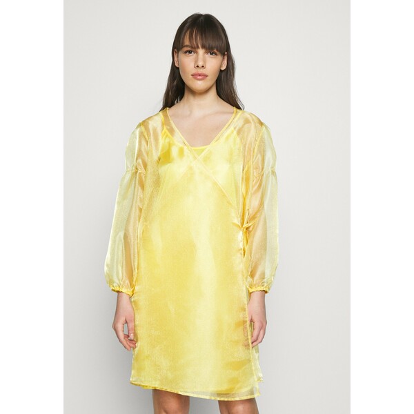 HOSBJERG ROCKET DRESS Sukienka letnia yellow HOX21C00F