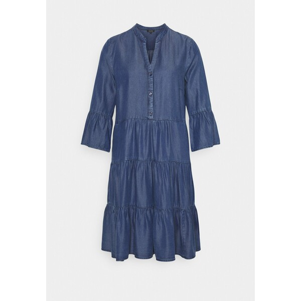 More & More DRESS SHORT Sukienka jeansowa mid blue denim M5821C0L1