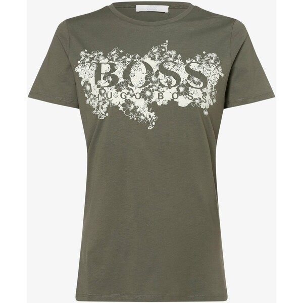BOSS Casual T-shirt damski – C_Elogo2 505067-0002