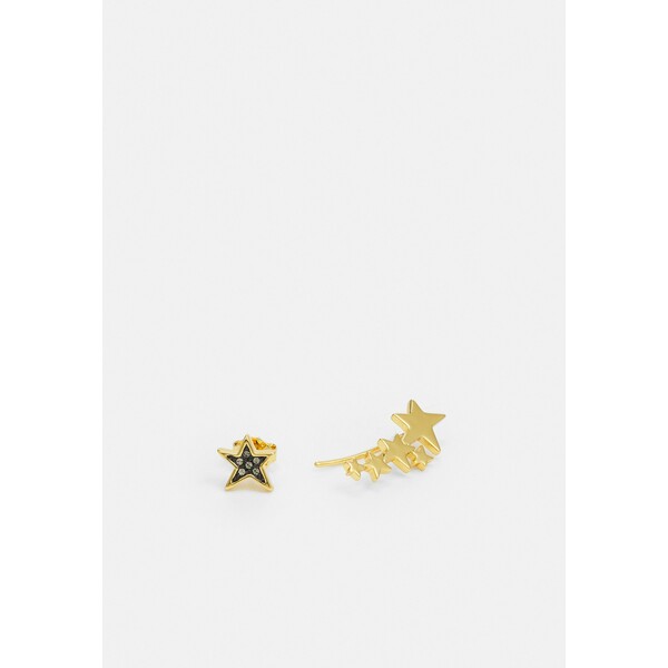 Rebecca Minkoff MIS-MATCH STAR CRAWLER EARRING Naszyjnik gold-coloured RM651L040