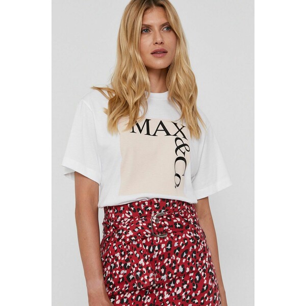 Max&Co. MAX&Co. T-shirt bawełniany 49749621