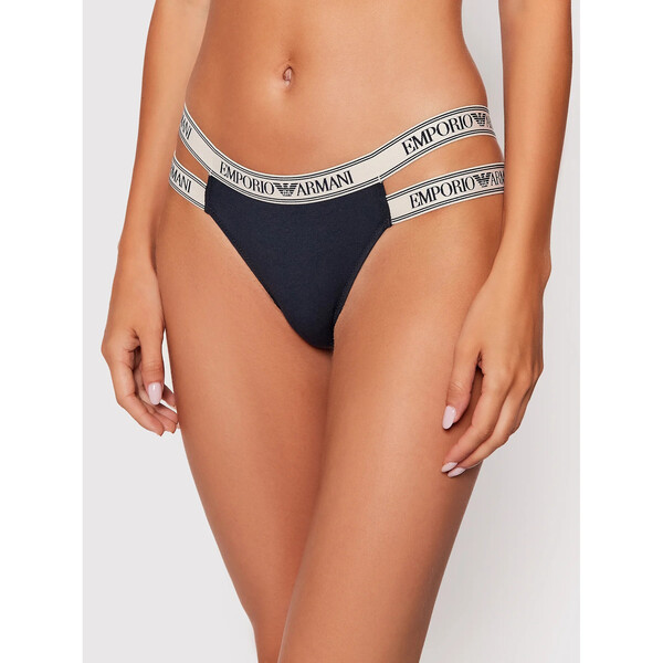 Emporio Armani Underwear Figi brazylijskie 164487 1A227 00135 Granatowy