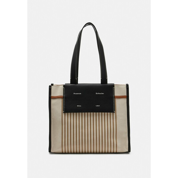 Proenza Schouler White Label LARGE COATED TOTE Torebka natural P1Y51H000