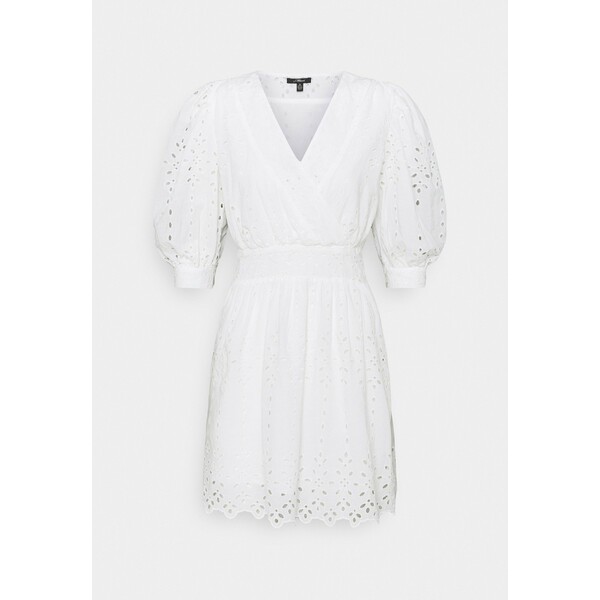 Mavi V NECK DRESS Sukienka letnia white MA621C03D