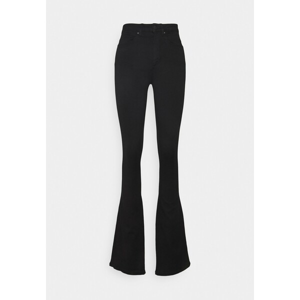 ONLY Tall ONLROYAL LIFE HIGH SWEET FLARE Jeansy Dzwony black OND21N02B