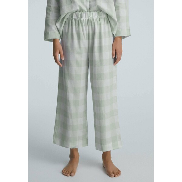 OYSHO Spodnie od piżamy green OY181O0VU