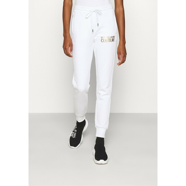 Versace Jeans Couture PANTS Spodnie treningowe white VEI21A01E