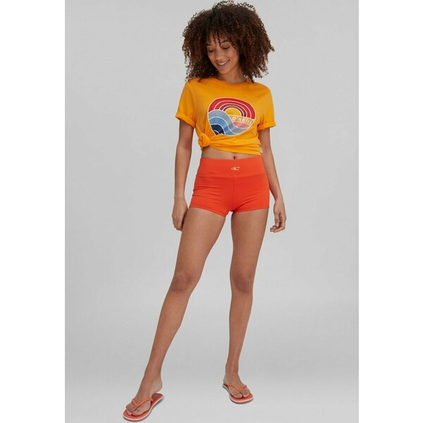 O'Neill SUNRISE T-shirt z nadrukiem blazing orange ON521D03W