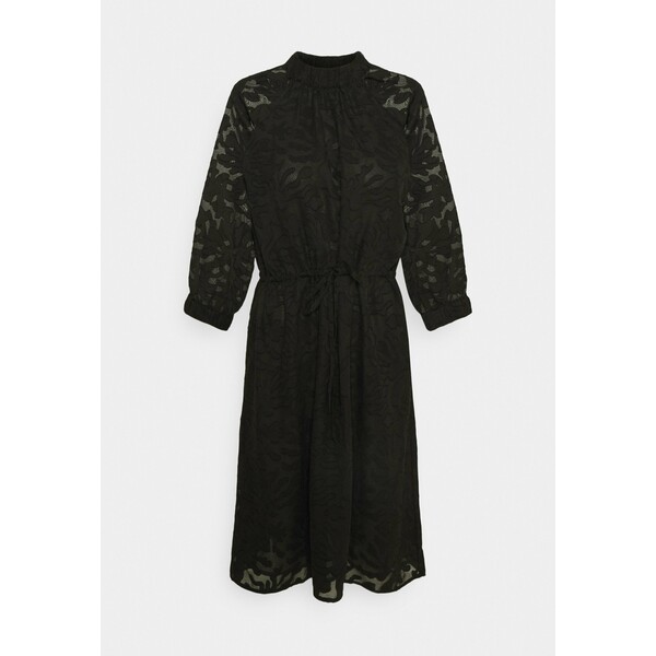 Selected Femme SLFREESE-DAMINA SHORT DRESS Sukienka letnia black SE521C0X2