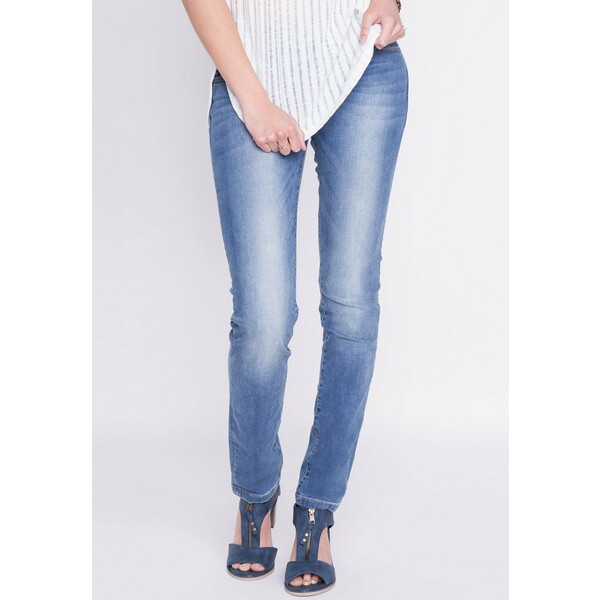 BONOBO Jeans DAMEN Jeansy Slim Fit stone blue denim BQ021N001