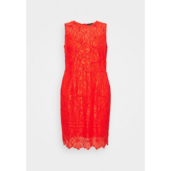 CAPSULE by Simply Be DRESS Sukienka koktajlowa red CAS21C02L
