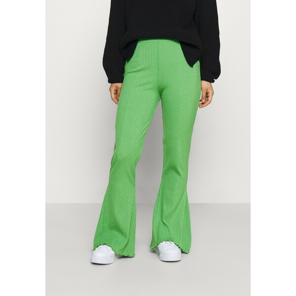 Gina Tricot Petite ABBIE TROUSERS Spodnie materiałowe kelly green GIL21A00B