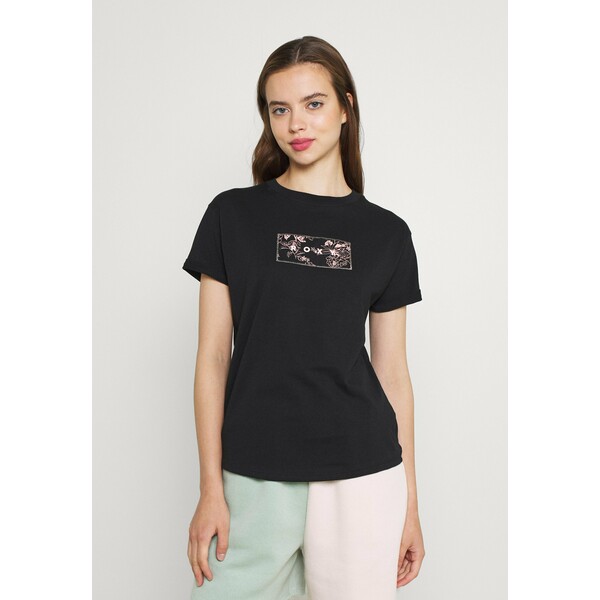 Roxy EPIC AFTERNOON CORPO B T-shirt z nadrukiem black RO521D0GY