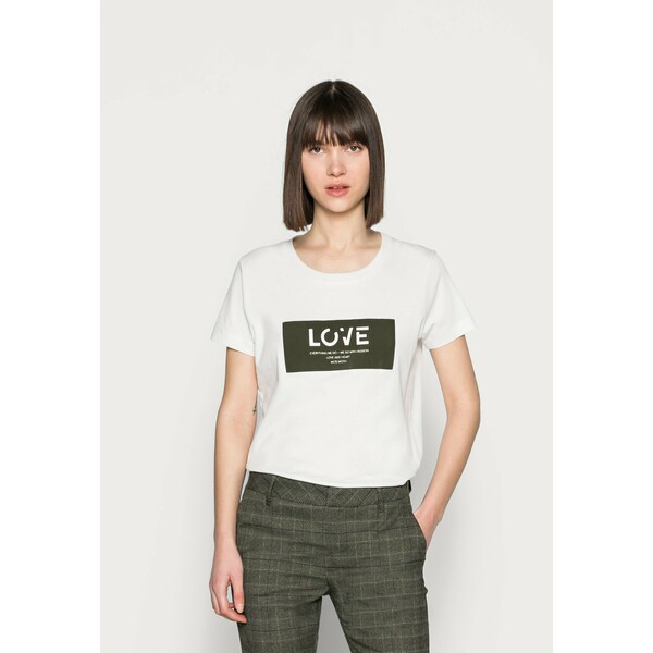 Mos Mosh CHÉRIE TEE T-shirt z nadrukiem grape leaf MX921D01P