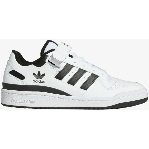 adidas Originals FORUM LOW UNISEX Sneakersy niskie white/core black AD115N026-A13
