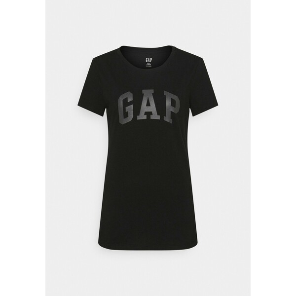 Gap Tall TEE T-shirt z nadrukiem true black GAH21D00G