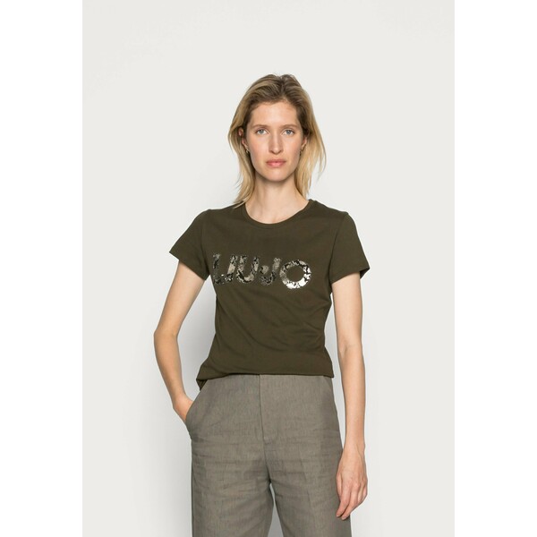 Liu Jo Jeans MODA T-shirt z nadrukiem nero L2521D047