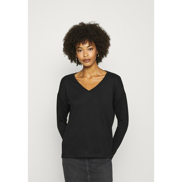 Kaffe SIANE V NECK Sweter black deep KA321I09O