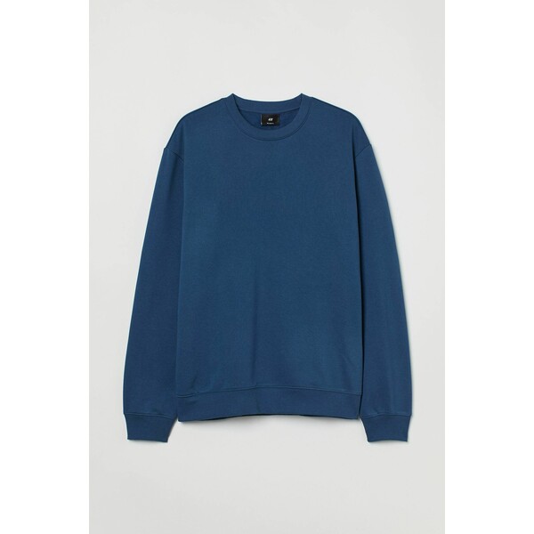 H&M Bluza Loose Fit - - ON 0970818035 Niebieski