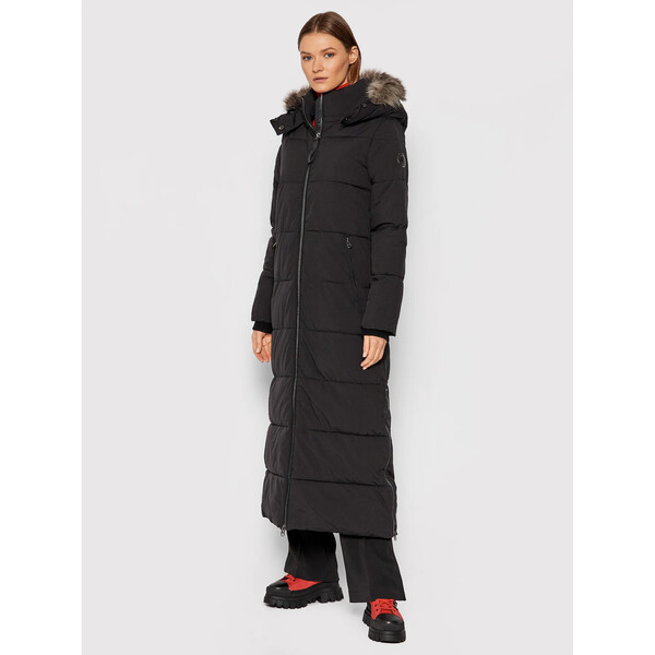 Calvin Klein Płaszcz zimowy Modern K20K203138 Czarny Regular Fit