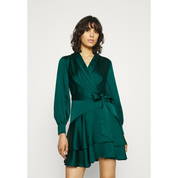 Forever New MIKAYLA MINI DRESS Sukienka koktajlowa deep emerald green FOD21C0B4