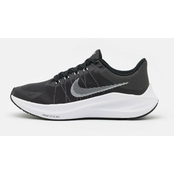 Nike Performance WINFLO 8 Obuwie do biegania treningowe black/white/dark smoke grey/light smoke grey N1241A10O
